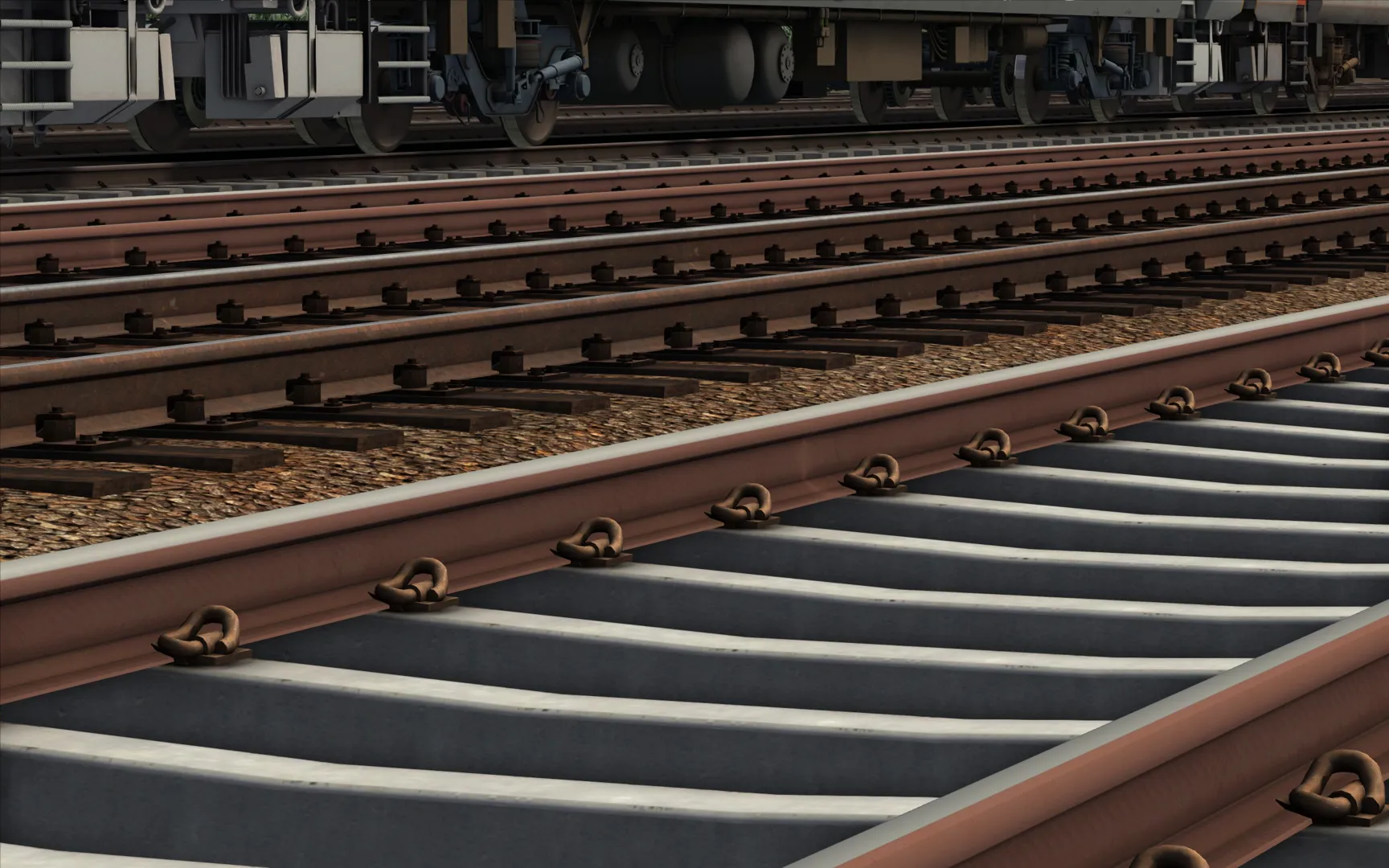 Broad Gauge Tracks, Sign Boards & OHE (High Rise)