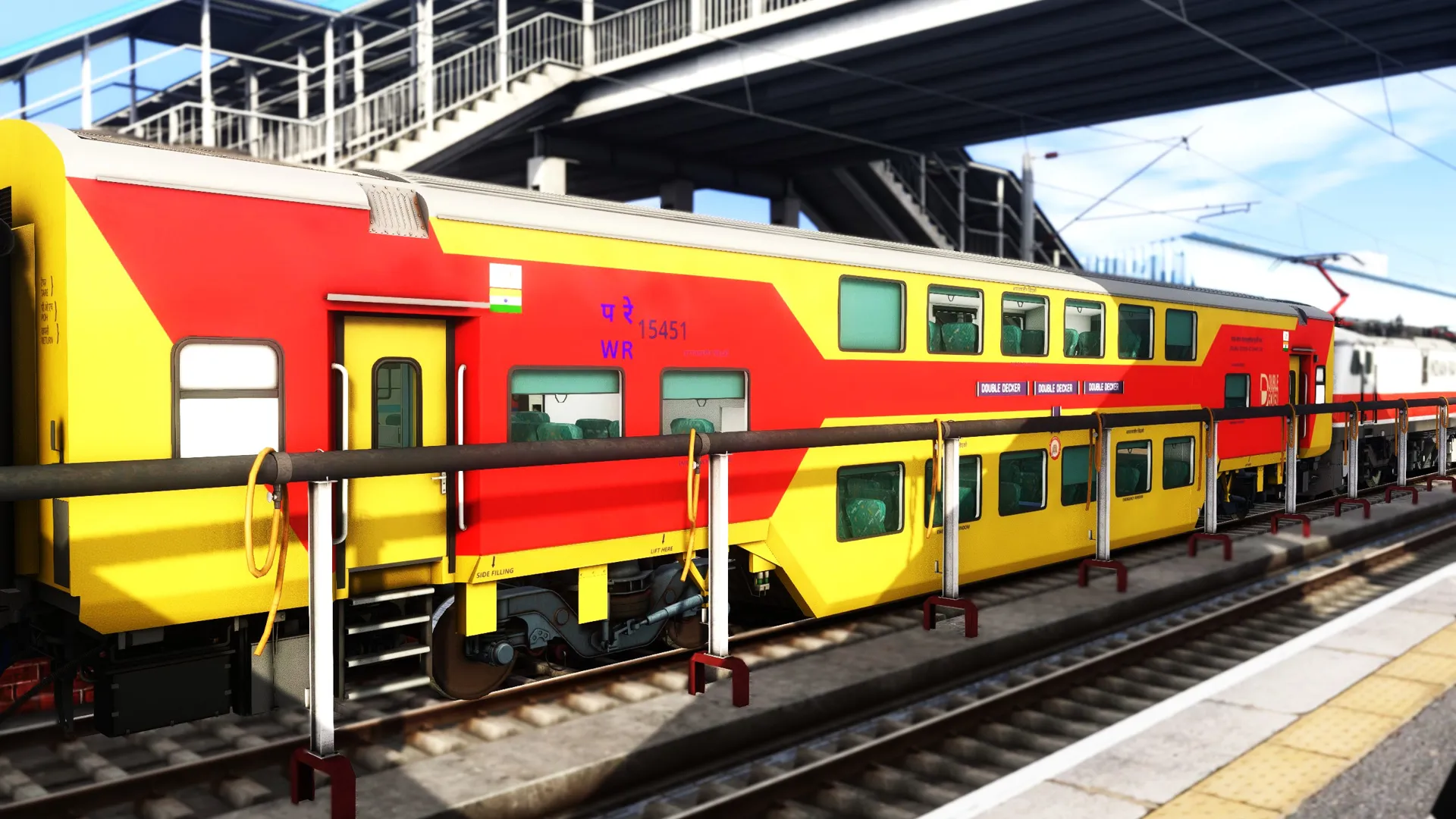 LHB Chair Car [Blue and Double Decker]