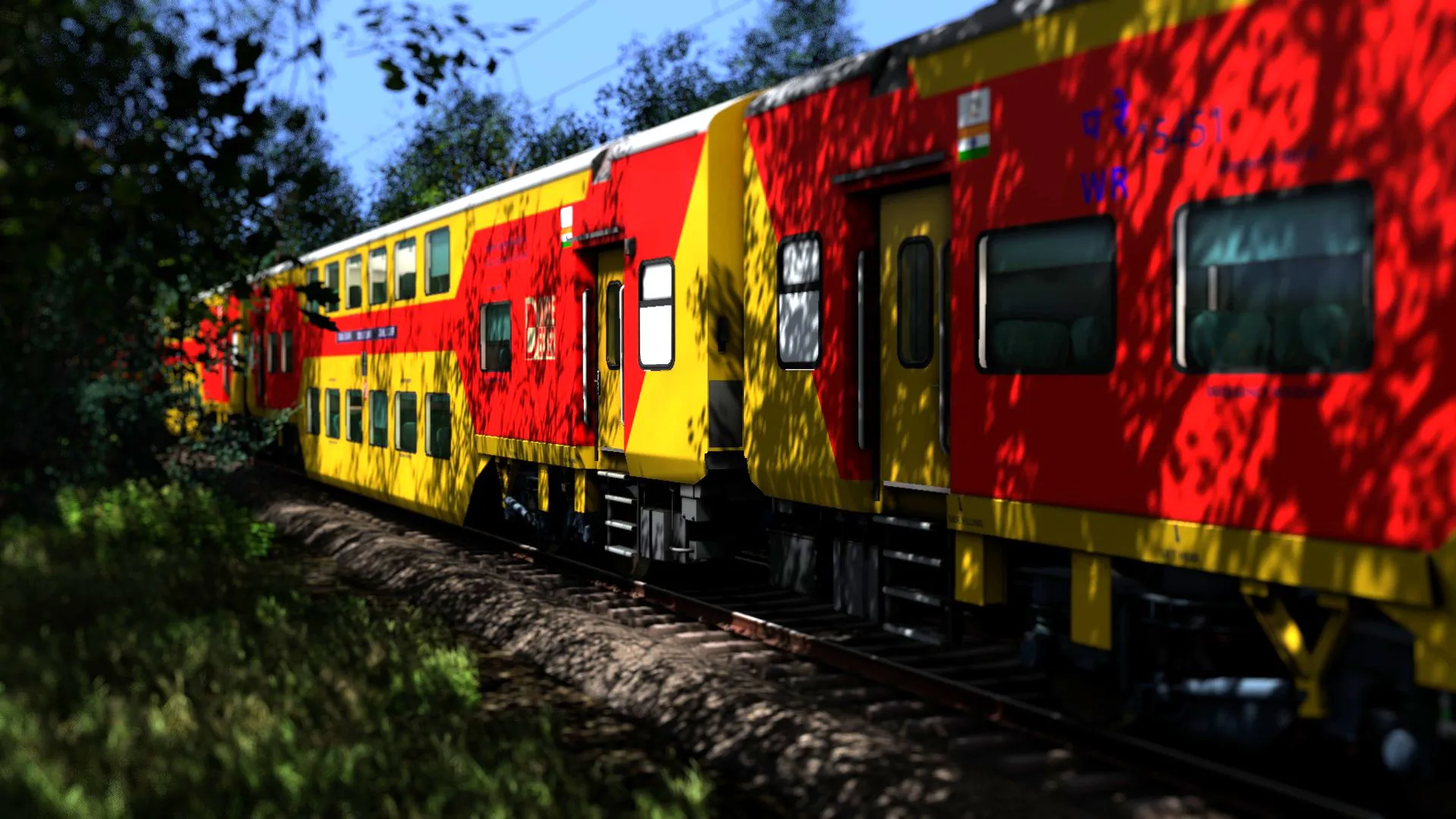 LHB Chair Car [Blue and Double Decker]