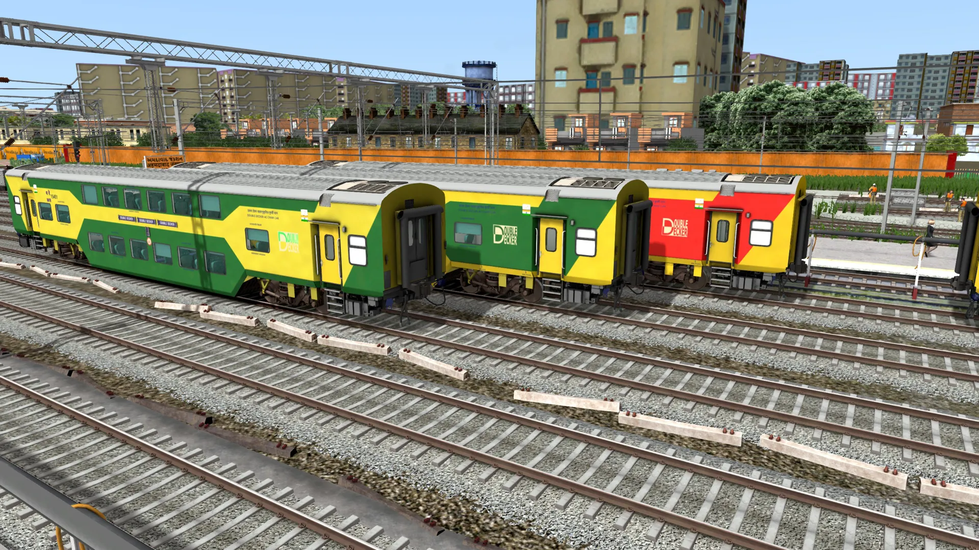 LHB Chair Car [Blue and Double Decker]