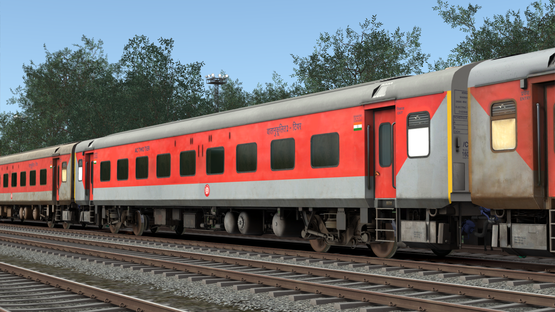 LHB RED Sleeper Pack