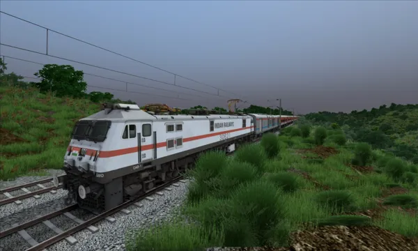 ITS 11448 - Howrah - Jabalpur Shaktipunj Express by Pritam Das Indian Train Simulator Scenario on Western Central Railway-V1 HRGW Route