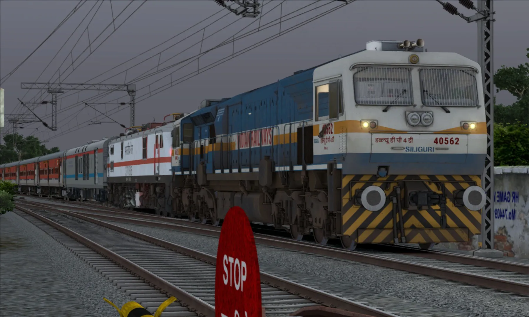 ITS 22190 - Rewa - Jabalpur InterCity Express (Part 2) by Pritam Das Indian Train Simulator scenario on Western Central Railway-V1 HRGW route