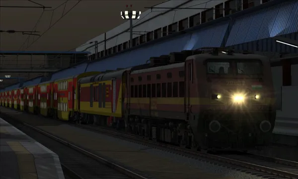 ITS 12932 - Ahmedabad - Mumbai Central AC Double Decker Express (Part 3) by Pritam Das Indian Train Simulator Scenario on Western Railway V1 (WRv1)  Route