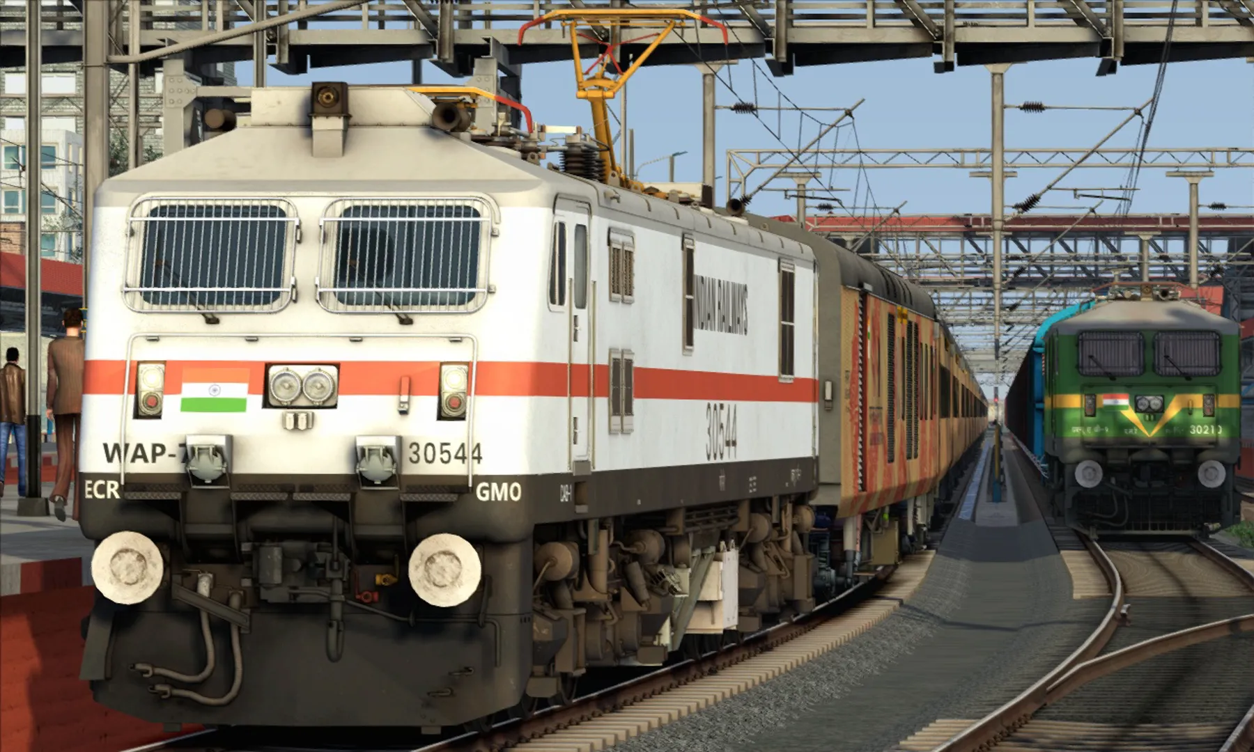 ITS 12309 - Rajendra Nagar Terminal - New Delhi Tejas Rajdhani Express (Part 2) by Pritam Das Indian Train Simulator scenario on ECR (ARA - JHAJHA) FLG route