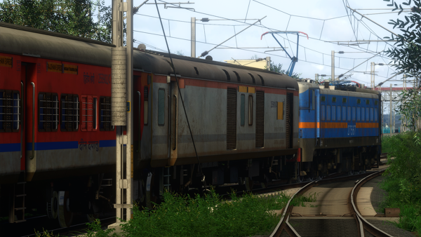 ITS 53204 - Danapur - Jhajha Fast Passenger (UnReserved) (Part 1) by Pritam Das Indian Train Simulator Scenario on ECR (ARA - JHAJHA) FLG Route