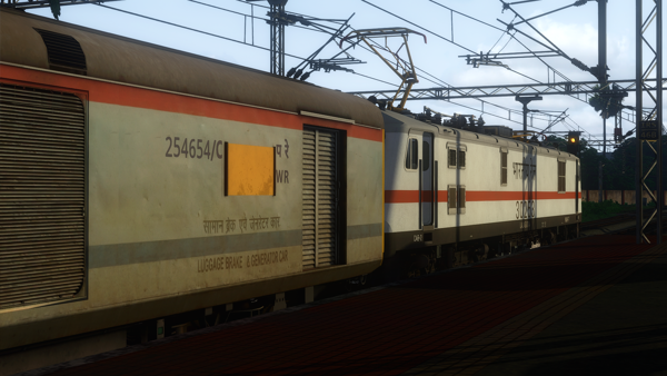 (ITS) 12792/Danapur - Secunderabad SF Express Indian Train Simulator Scenario on South central railways route by IndoSim Route