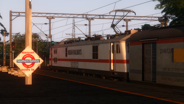 16527/Yesvantpur - Kannur Express (PT) BY ULLAS(PART 1) Indian Train Simulator Scenario on KERALA V2 ERS - CLT - MAQ  Route