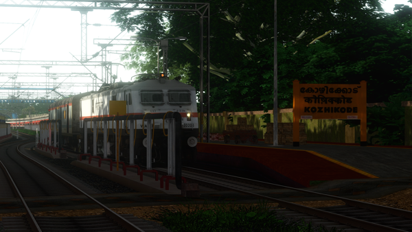 16527/Yesvantpur - Kannur Express .(PT) BY ULLAS (PART 2) Indian Train Simulator Scenario on KERALA V2 ERS - CLT - MAQ  Route