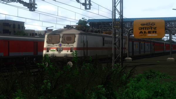 PART 2 17205 SAINAGAR SIRIDI KAKINANDA PORT EXPRESS Indian Train Simulator Scenario on South central railways route by IndoSim Route