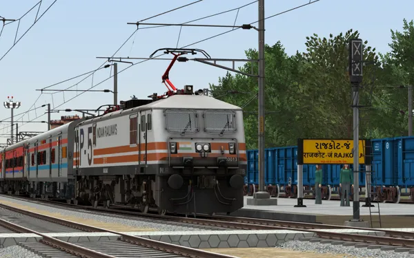 11087/Veraval - Pune Express (PT) Indian Train Simulator Scenario on Western Railway V1 (WRv1)  Route