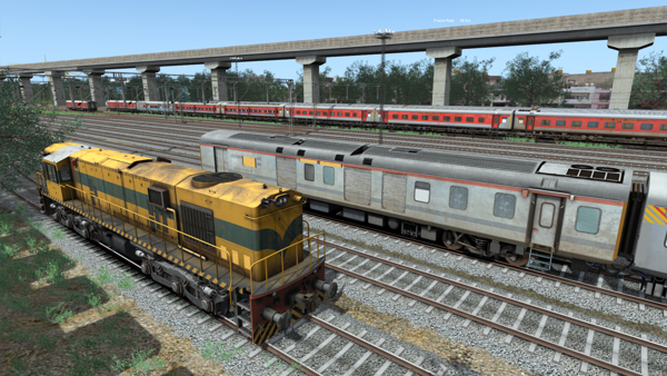 ITS 22967 - Ahmedabad - Prayagraj Weekly SF Express (Part 1) by Pritam Das Indian Train Simulator Scenario on Western Railway V1 (WRv1)  Route