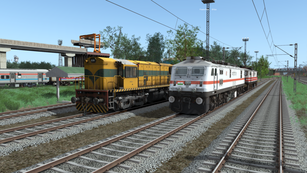 ITS 22967 - Ahmedabad - Prayagraj Weekly SF Express (Part 2) by Pritam Das Indian Train Simulator Scenario on Western Railway V1 (WRv1)  Route