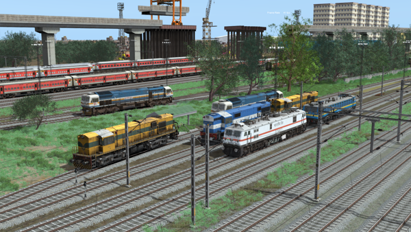 ITS 12917 - Ahmedabad - Hazrat Nizamuddin Gujarat Sampark Kranti Express (Part 2) by Pritam Das Indian Train Simulator Scenario on Western Railway V1 (WRv1)  Route