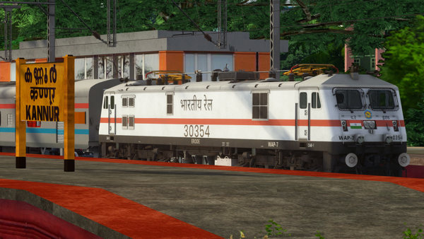 (ITS) 12685/MGR Chennai Central - Mangaluru Central SF Express PART 3 Indian Train Simulator Scenario on KERALA V2 ERS - CLT - MAQ  Route
