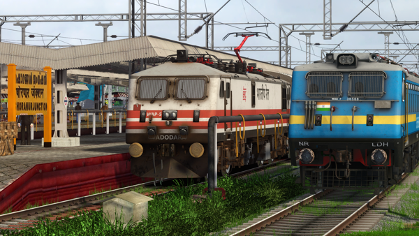 ITS 20923 - Tirunelveli - Gandhidham Humsafar Express (Part 2) by Pritam Das Indian Train Simulator Scenario on KERALA V2 ERS - CLT - MAQ  Route