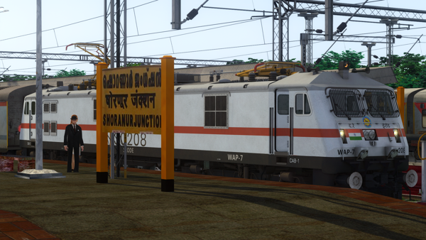 (ITS) 22655 Ernakulam Jn. - Hazrat Nizamuddin SF Express [PART 2] BY Rail Enthusiast(Adhi) Indian Train Simulator Scenario on KERALA V2 ERS - CLT - MAQ  Route