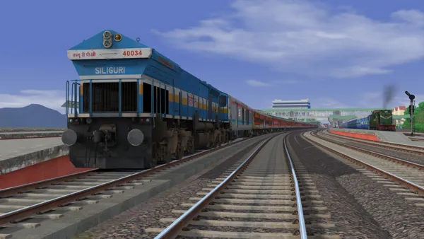 13282/Rajendra Nagar Terminal - Dibrugarh Weekly Express (PT) Indian Train Simulator Scenario on NFR by AK Trains Route