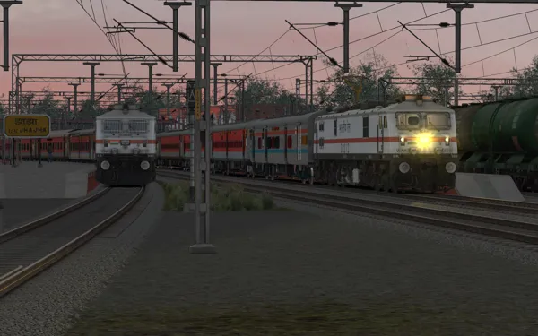 ITS 12331 - Himgiri Superfast Express (Part 1) by Pritam Das Indian Train Simulator Scenario on ECR (ARA - JHAJHA) FLG Route