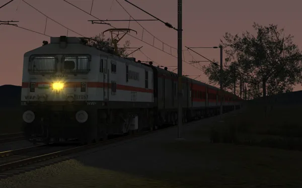ITS 12305 - Howrah - New Delhi Rajdhani Express (Via Patna) by Pritam Das Indian Train Simulator Scenario on ECR (ARA - JHAJHA) FLG Route