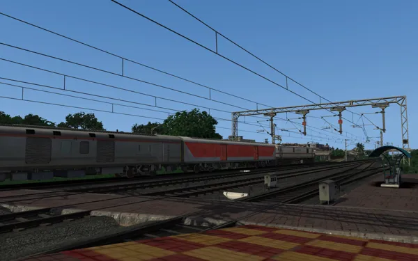 11020/Konark Express (PT) (RAILFAN) Indian Train Simulator Scenario on South central railways route by IndoSim Route