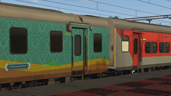 (PART 1)21902/Barmer - Bandra Terminus Humsafar SF Express Indian Train Simulator Scenario on Western Railway V1 (WRv1)  Route