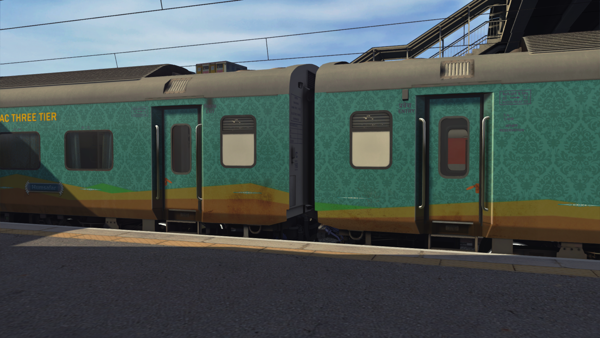 (PART 2)21902/Barmer - Bandra Terminus Humsafar SF Express Indian Train Simulator Scenario on Western Railway V1 (WRv1)  Route