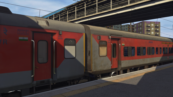 (PART 2)19028/Jammu Tawi - Bandra Terminus Vivek Express Indian Train Simulator Scenario on Western Railway V1 (WRv1)  Route
