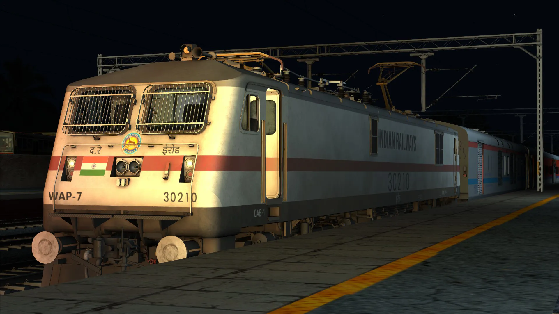 16381/Pune - Kanniyakumari Express (PT) BY ULAS Indian Train Simulator scenario on KERALA V2 ERS - CLT - MAQ  route
