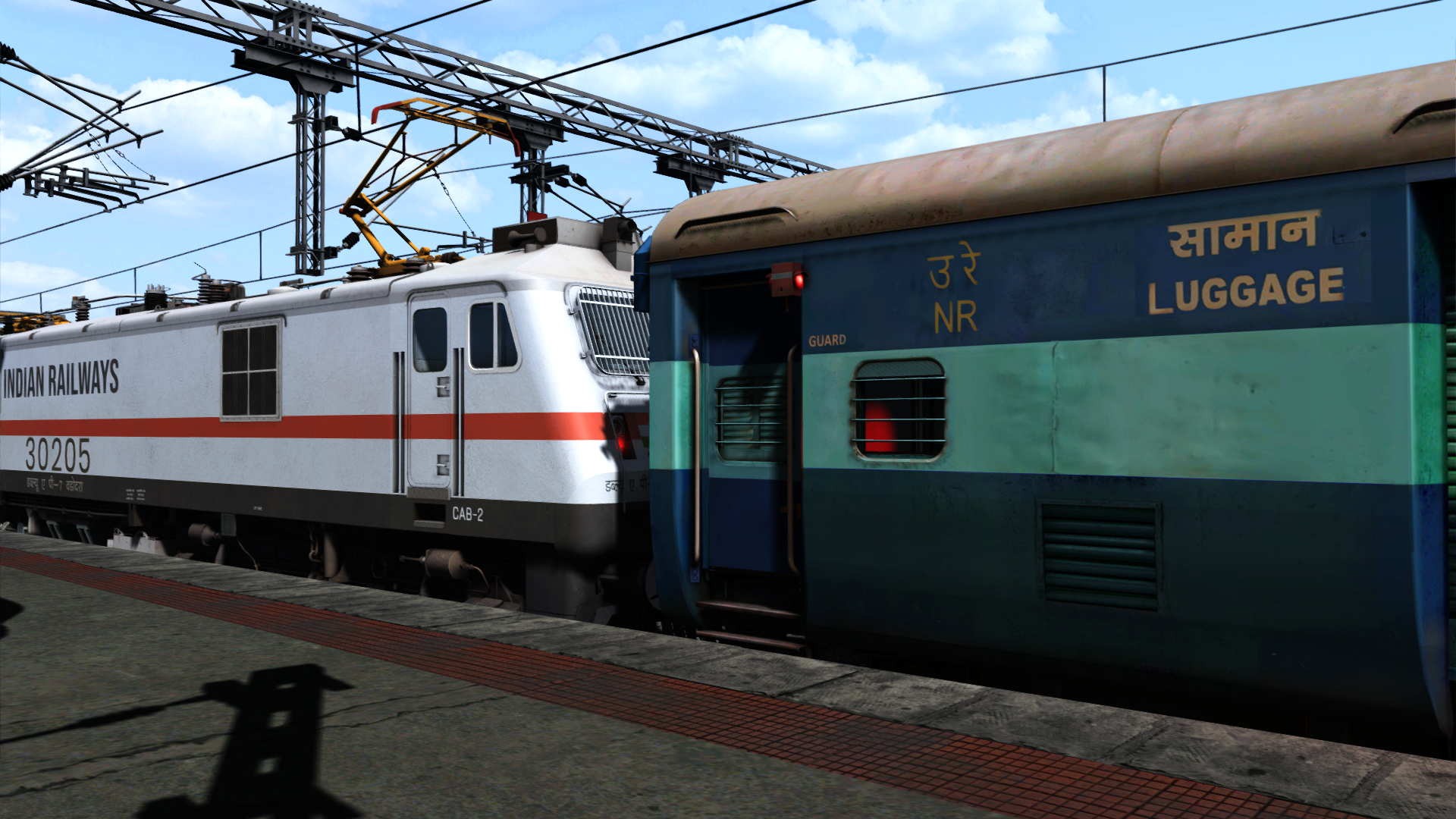 17202/Golconda Express Indian Train Simulator scenario on South central railways route by IndoSim route