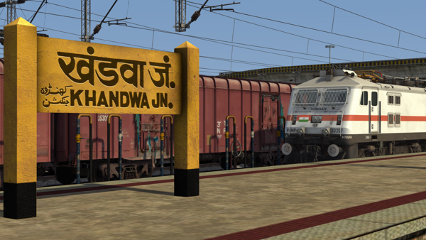 12335/Bhagalpur - Mumbai LTT SF Express (PT) by D-RAIL Indian Train Simulator Scenario on THE GREEN CORRIDOR (CR_V2) Route