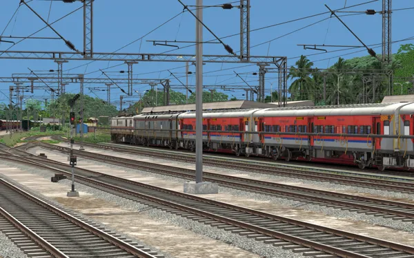 (PART 1B)ERNALULAM JN-MADGAON SF EXPRESS MADE BY ULLAS Indian Train Simulator Scenario on KERALA V2 ERS - CLT - MAQ  Route