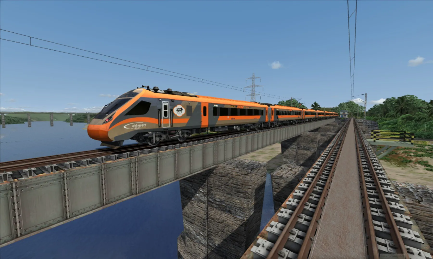 ITS 20631 - Mangaluru Central - Thiruvananthapuram Central Vande Bharat Express (Part 1) by Pritam Das Indian Train Simulator scenario on KERALA V2 ERS - CLT - MAQ  route