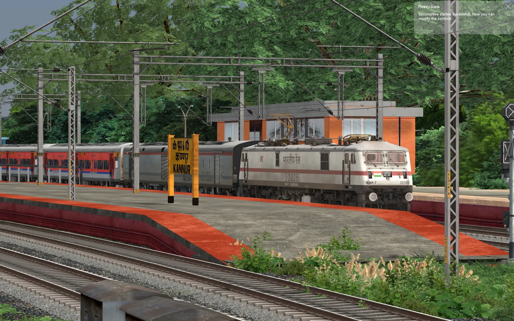 (PART 2B) 10216/ERNAKULAM JN-MADGON SF EXPRESS (RAILFAN) Indian Train Simulator scenario on KERALA V2 ERS - CLT - MAQ  route