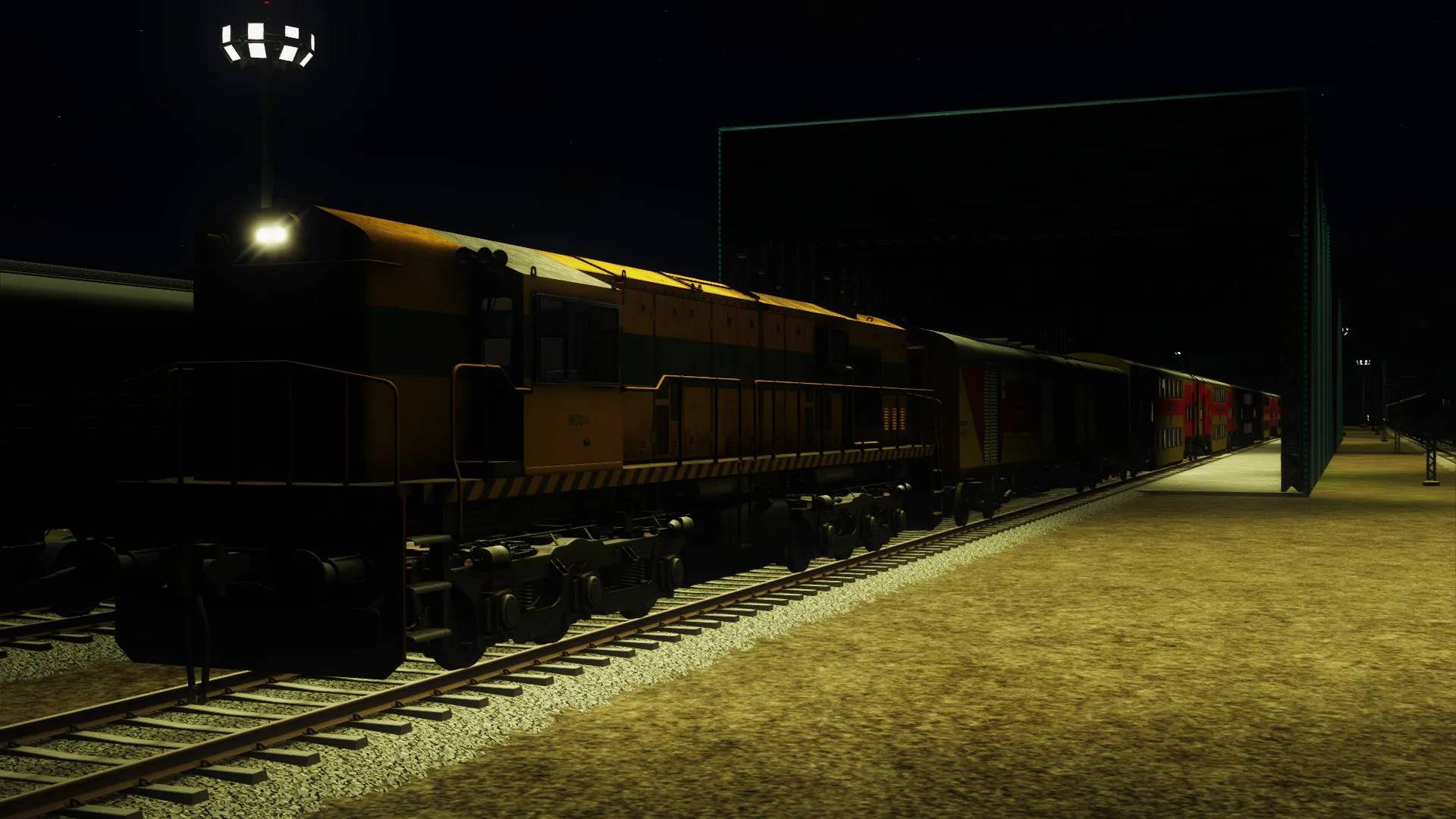 ITS 12932 - Ahmedabad - Mumbai Central AC Double Decker Express (Part 1) by Pritam Das Indian Train Simulator scenario on Western Railway V1 (WRv1)  route