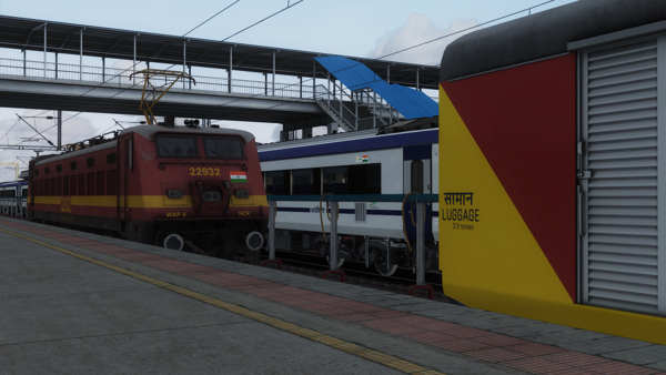 ITS 12932 - Ahmedabad - Mumbai Central AC Double Decker Express (Part 2) by Pritam Das Indian Train Simulator Scenario on Western Railway V1 (WRv1)  Route