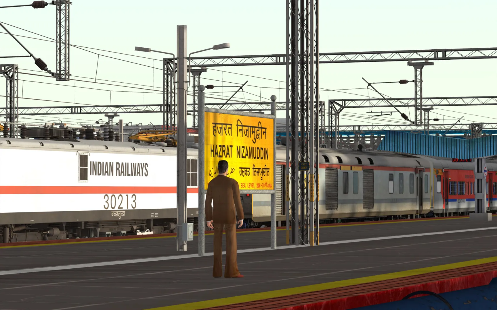 ITS 12648/Kongu SF Express Indian Train Simulator scenario on NR-NCR DLI-AGC v1 route