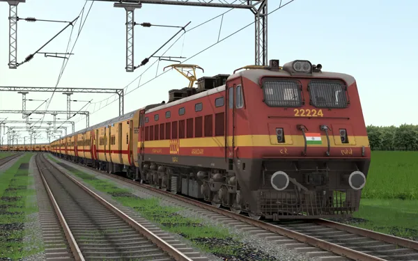16791 - PALARUVI EXPRESS BY SRINESH NAIR Indian Train Simulator Scenario on KERALA V2 ERS - CLT - MAQ  Route