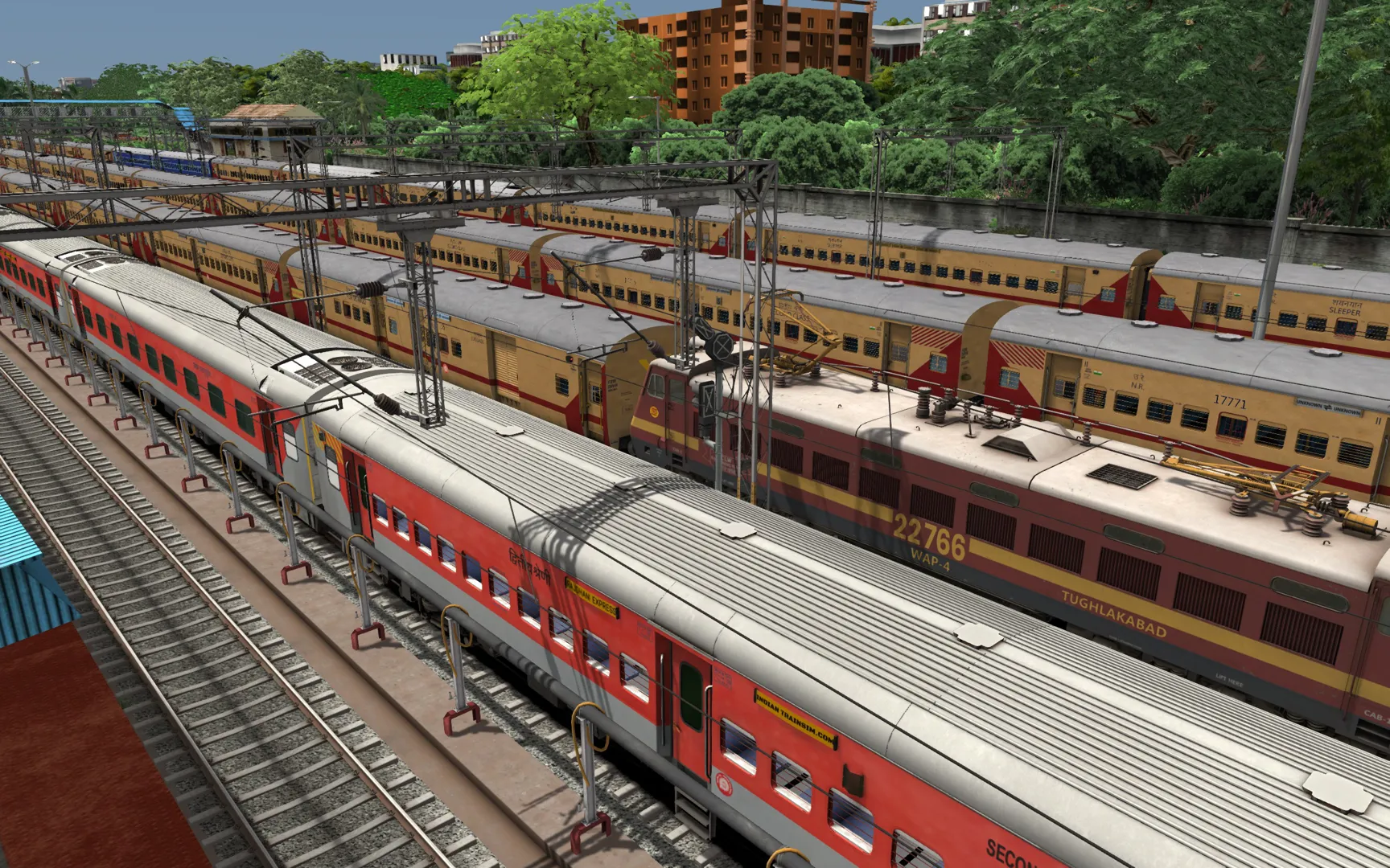 SCEANRIO OF 16306 KANNUR-ERNAKULAM INTERCITY Indian Train Simulator scenario on KERALA V2 ERS - CLT - MAQ  route