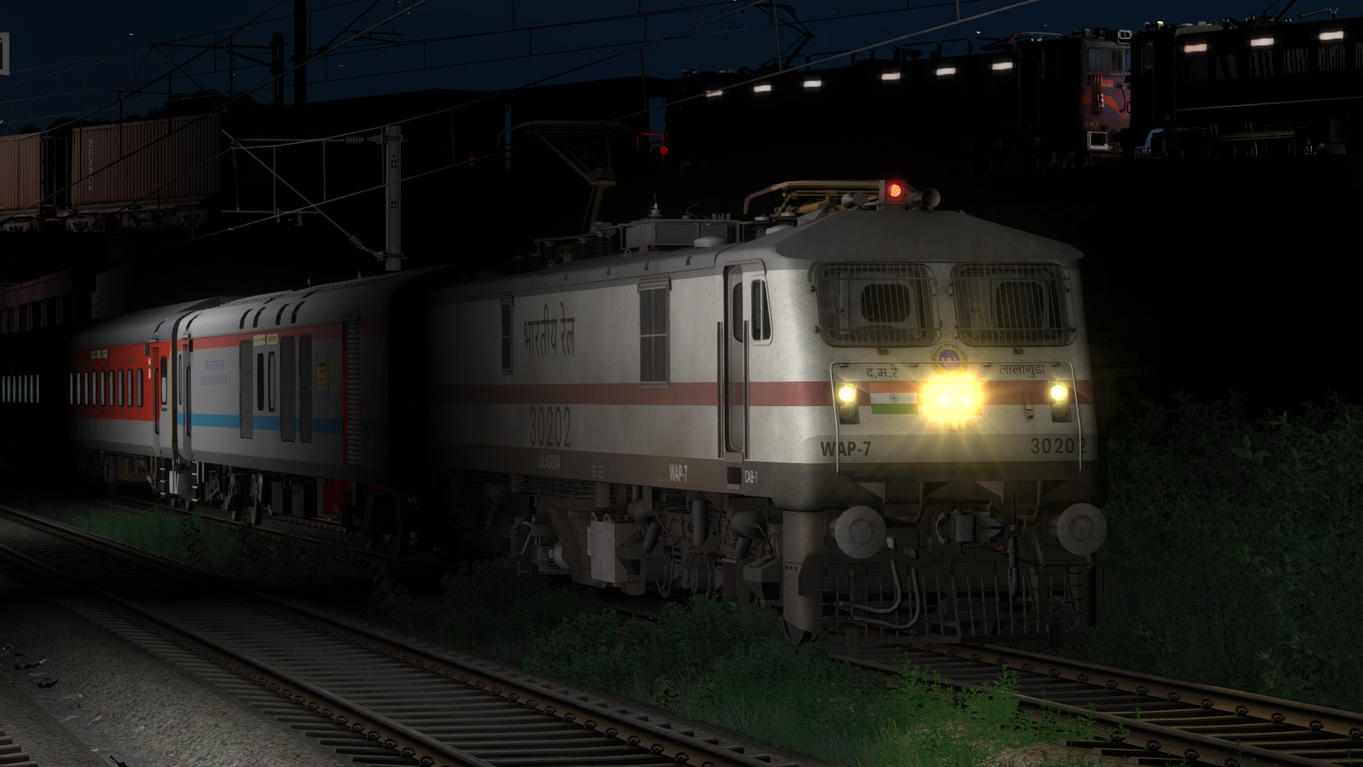 12740/Secunderabad - Visakhapatnam Garib Rath Express (PT) BY ULLAS (PART 1) Indian Train Simulator scenario on South central railways route by IndoSim route